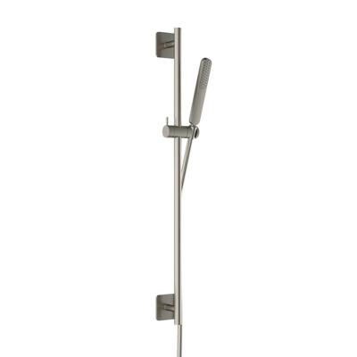 Hotbath Glijstangset Gal 100 cm Met Doucheslang 150 cm En Handdouche Geborsteld Nikkel PVD Hotbath Glijstangset Gal 100 cm Met Doucheslang 150 cm En Handdouche Geborsteld Nikkel PVD