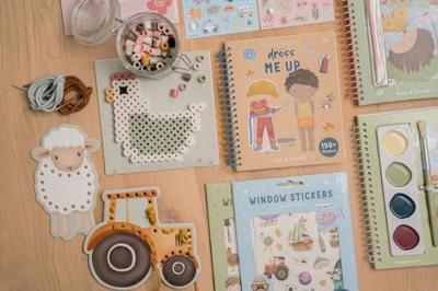 Little Dutch raamstickers jim & friends