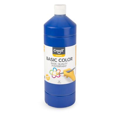 Plakkaatverf Creall basic donkerblauw 1000ml
