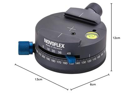 Novoflex Zubehör Digitalkameras Panoramasysteem Schroefdraad (buiten)=1/4, 3/8