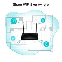 TP-LINK TL-MR6500v draadloze router Fast Ethernet Dual-band (2.4 GHz / 5 GHz) 3G 4G Zwart - thumbnail