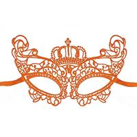 Masker oranje kant - thumbnail