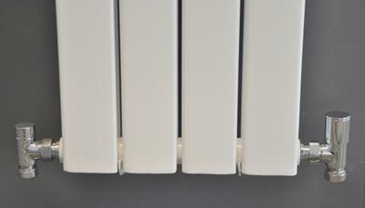 Wiesbaden radiator aansuitset haaks chroom Wiesbaden radiator aansuitset haaks chroom