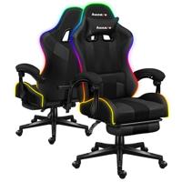 HUZARO FORCE 4.7 RGB MESH GAMING STOEL - thumbnail