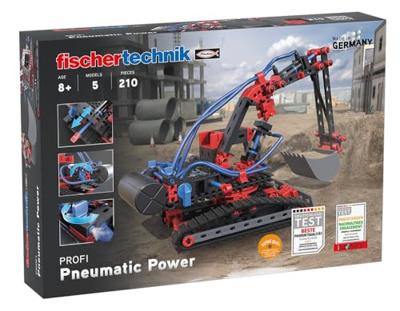 fischertechnik 533874 PROFI Pneumatic Power Pneumatiek Experimenteerbox Vanaf 8 jaar fischertechnik 533874 PROFI Pneumatic Power Pneumatiek Experimenteerbox Vanaf 8 jaar