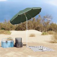 Strandparasol Groen 161 x 193 cm Polyester - thumbnail