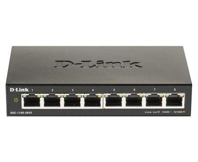Switch D-Link DGS-1100-08V2/E 8xGbE - thumbnail
