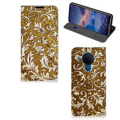 Telefoon Hoesje Nokia 5.4 Barok Goud Telefoon Hoesje Nokia 5.4 Barok Goud