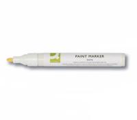 Q-CONNECT paint marker, op oliebasis, ronde punt, wit - thumbnail