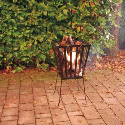 Vuurkorf vierkant Fancy Flames Esschert Design - Esschert design Vuurkorf vierkant Fancy Flames Esschert Design - Esschert design