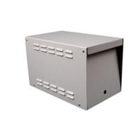 Hammond Electronics 516-0010 Transformatorbehuizing (l x b x h) 365 x 216 x 235 mm Aluminium Grijs 1 stuk(s) - thumbnail