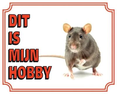 Ratten Waakbord - Dit is mijn hobby Ratten Waakbord - Dit is mijn hobby
