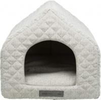 Trixie hondenmand huis noah vitaal schuimrubber lichtgrijs 40x43x45 cm - thumbnail