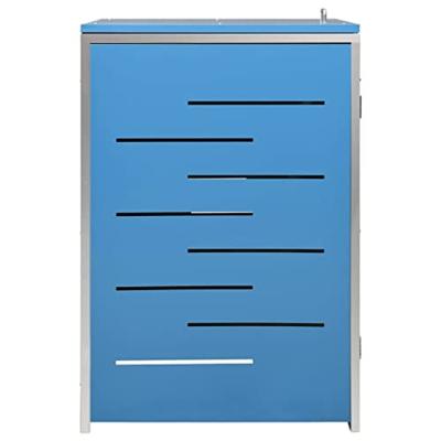 Containerberging enkel 69x77,5x115 cm roestvrij staal