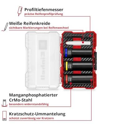 Einhell Impact 109273 Bit- en steeksleutelset 1/2