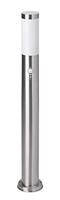 Brilliant 43699/82 Chorus Staande buitenlamp met bewegingsmelder LED E27 10 W RVS - thumbnail