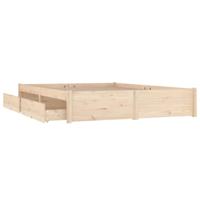 Bedframe met lades 160x200 cm - thumbnail