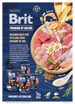 BRIT Premium by nature Junior Turkey with Liver - natvoer voor honden - 400g