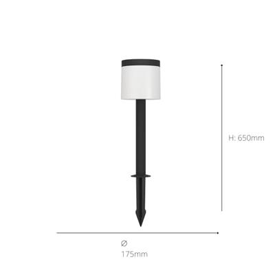 Eglo Solar lampPantete rond Ø 17,5 x 65cm - 901077