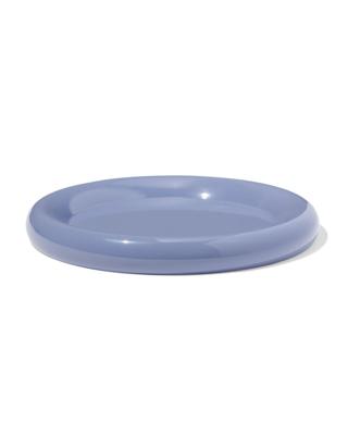 HEMA Kaarsonderzetter ⌀20cm metaal grijsblauw (blauw)
