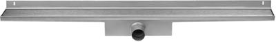 Easy Drain Compact Wall Zero afvoergoot 6x120 cm zijuitlaat RVS