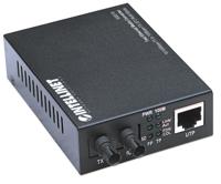 Intellinet 506519 Netwerk mediaconverter LAN, ST Duplex 100 MBit/s - thumbnail