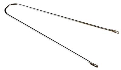 Gazelle spatbordstang b45t 28" 351mm zilver