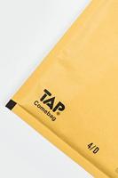 Comebag luchtkussenenveloppen, ft 180 x 265 mm, met stripsluiting, bruin, doos van 100 stuks - thumbnail