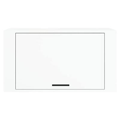 VidaXL Schoenenkast wandgemonteerd 70x35x38 cm bewerkt hout wit