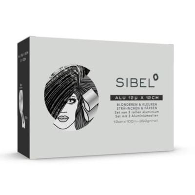 Sibel Alufoil Roll 12µ Silver 12cmx100m 3Stuks Sibel Alufoil Roll 12µ Silver 12cmx100m 3Stuks