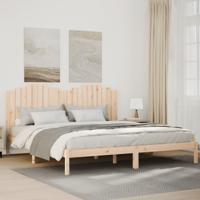Bedframe extra lang zonder matras massief hout 200x210 cm - thumbnail
