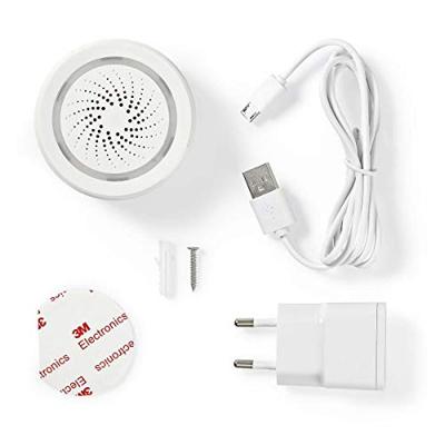 Wi-Fi smart sirene | Alarm of Gong | 85 dB Wi-Fi smart sirene | Alarm of Gong | 85 dB
