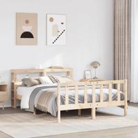 Bedframe zonder matras massief grenenhout 120x190 cm - thumbnail