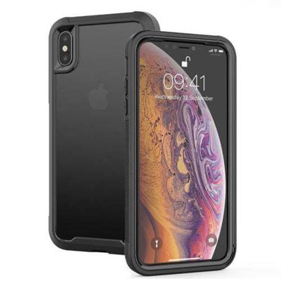 Casecentive Shockproof case iPhone XS Max clear - 8720153790659