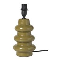 Lampvoet lagen - groen - ø11.2x18 cm - thumbnail