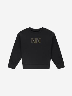 Nik&Nik winter sweater meisjes - zwart - Stud