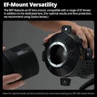 Godox Bowens Mount flitslichtprojectiehulpstuk - thumbnail