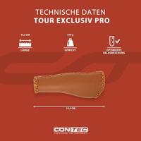 CONTEC handvatten "tour exclusiv pro" ct grips tour exc. pro 135 mm, honey - thumbnail