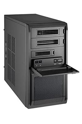 Chieftec LT-01B-350GPB Mini-tower PC-behuizing Zwart