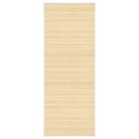 Tapijt 80x200 cm bamboe natuurlijk - thumbnail