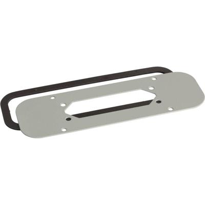 Schneider Electric NSYTLGFL Kabeldoorvoering Plaatdikte (max.): 1.5 mm Staal Grijs-wit (RAL 7035) 1 stuk(s)