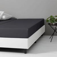 DD Verkoelend Katoenen Hoeslaken - Antraciet - thumbnail