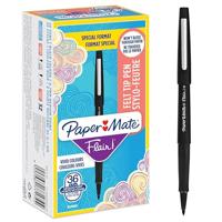 Paper Mate fineliner Flair Original, value pack van 36 stuks (30 + 6 gratis), zwart - thumbnail