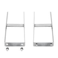 VidaXL Grondpinnen voor hkc schutting 2 st 40 cm staal - thumbnail