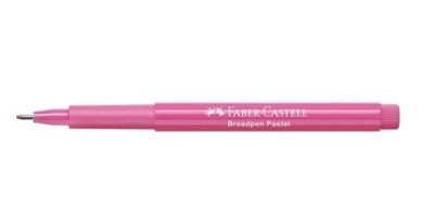 Faber Castell Fineliner Broadpen Pastel - 0.8mm Paars/Roze