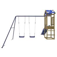 Speelhuis geïmpregneerd grenenhout - thumbnail