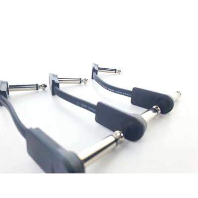 Cordial 14788 Jackplug Audio Aansluitkabel [1x Jackplug male 6,3 mm (mono) - 1x Jackplug male 6,3 mm (mono)] 0.10 m Zwart PVC-mantel