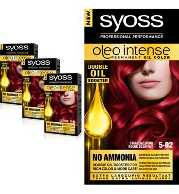 Syoss Oleo Intense 5-92 Stralend Rood Syoss Oleo Intense 5-92 Stralend Rood