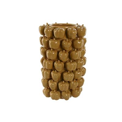 Vaas Home ESPRIT Geel Mosterd Keramisch Keramiek Tropisch 25 x 25 x 38 cm Vaas Home ESPRIT Geel Mosterd Keramisch Keramiek Tropisch 25 x 25 x 38 cm