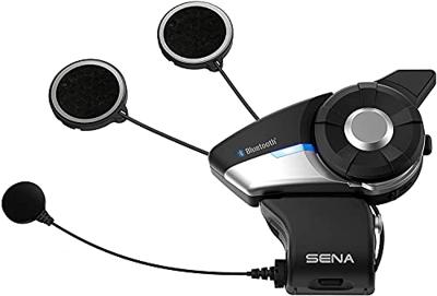 Sena 20S EVO Bluetooth motorfiets headset/communicatiesysteem met HD-luidspreker, zwart